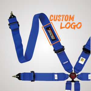 Ceinture de sécurité TBRACING ECO-A Taiwan à libération rapide en aluminium à 6 points, en polyester, légère, certifiée FIA, harnais de course - Product Image 5