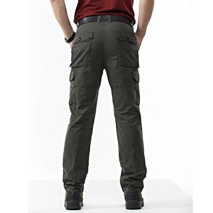 Men's Regular Fit Fleece Jogger Sweatpants Elastic Waist Side Pockets Quick Dry Breathable Eco-Friendly Winter Casual <b>Trouser</b> - Product Image 2