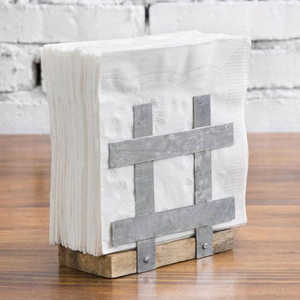 Distributeur de mouchoirs de table en fil métallique d'approvisionnement en gros Porte-serviettes décoratif fantaisie Porte-serviettes sur vente chaude - Product Image 2