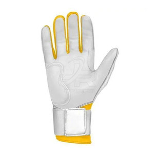 High Grip <b>Baseball</b> Batting Gloves With Sweat Absorbing Material Adjustable Wrist Closure And Breathable Palm Support Design - Product Image 4
