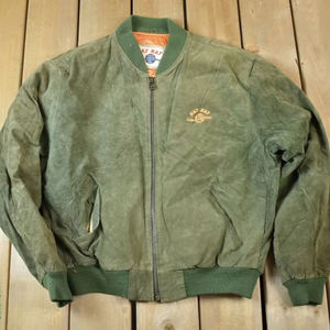 Blouson moto homme TOPSHOW en cuir véritable rétro, teint en pièce, col montant, à capuche, coupe classique, imperméable, collection printemps - Product Image 1