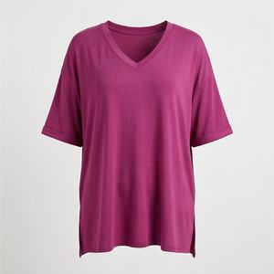 Camiseta Extra Grande para Mujer, Personalizada, de Poliéster Satinado, Corte Regular, Manga Corta, Cuello Redondo, Decoración de Alta Calidad con Transferencia de Calor - Product Image 1