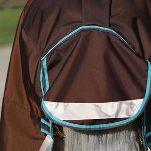 Couverture de cheval imperméable et résistante, tapis d'écurie chaud pour l'hiver, couverture d'équitation extérieure confortable, respirante et durable, housse pour chevaux - Product Image 4