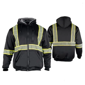 Customized High Visibility Softshell Jackets Hi Vis <b>Waterproof</b> <b>Working</b> Security Safety Reflective Jacket Hooded Camouflage - Product Image 6