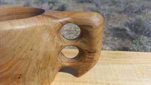 Taza de Madera de Arce Tallada a Mano, Taza de Café Nórdica, Elegante y Única - Product Image 5