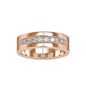 Anillo de Diamantes de Oro de 18k de la Mejor Calidad para Mujer, Anillo de Boda Solitario de Lujo, Joyería para Aniversario Disponible al Mejor Precio del Mercado - Product Image 4
