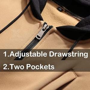 Nuevo Chándal Deportivo Casual de Primavera, Diseño 2 en 1, Corte Ajustado, 100% Algodón, Impermeable, Transpirable y Cómodo, para Pedidos al por Mayor - Product Image 2