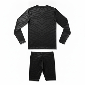 Premium Quality <b>Compression</b> Uniform Quick Dry Workout Set Custom Print <b>Mens</b> Spandex Leggings Long Sleeve Sportswear Kit - Product Image 3