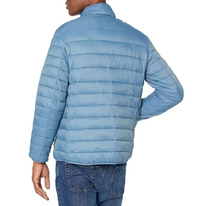 Chaqueta Impermeable Acolchada para Hombre, Chaqueta de Invierno con Relleno de Burbujas, Chaqueta Acolchada Personalizada de Poliéster Resistente al Viento para Hombre - Product Image 2