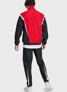 High Quality Vintage Style Work Streetwear Windbreaker Sets Color Customized <b>Heavy</b> <b>Duty</b> Nylon Adjustable Windbreaker Tracksuits - Product Image 3