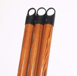 ด้ามไม้กวาด MIT ทำจากไม้ยูคาลิปตัส ทนทาน พร้อมหัวเกลียว PVC  รักษาสิ่งแวดล้อม ใช้งานหนัก สำหรับทำความสะอาดบ้านและนอกบ้าน - Product Image 1