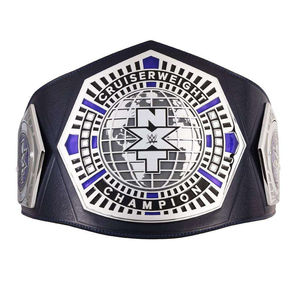 Ceintures de championnat NXT Cruiserweight et de lutte mondiale poids lourd pour adultes, en cuir et métal zinc, taille adulte - Product Image 1
