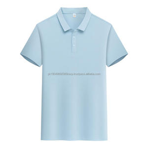 Camisetas Polo Blancas Lisas 100% Algodón para Hombre, Camisetas Polo Personalizadas con Logotipo Bordado, Camiseta Polo de Golf, Ropa de Trabajo Unisex para Mujer - Product Image 5