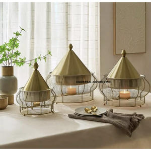 Calentador de comida metálico cuadrado, decorativo para bodas y eventos, cacerola con acabado plateado, nuevo calentador de comida metálico de lujo. - Product Image 6