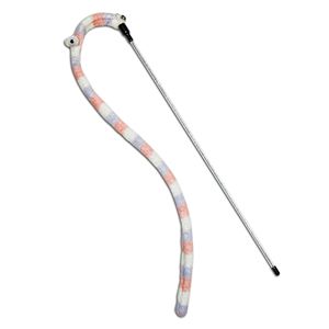 Designer Worm Tail Cat Teaser Wand Interactive Pet Movement Toy - Product Image 1