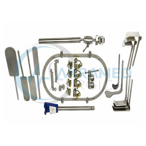 Système de rétracteur Bookwalter de haute qualité, ensemble complet, instruments chirurgicaux en acier inoxydable avec boîte en bois - Product Image 2