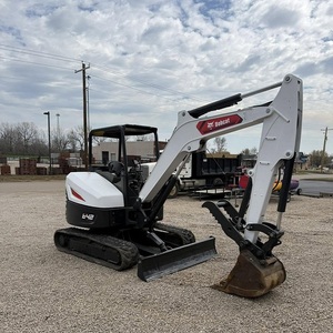 Mini-excavatrice Bobcat de 2,7 tonnes, excavatrice compacte sur chenilles, moteur d'origine japonais pour travaux de terrassement et d'aménagement paysager - Product Image 4