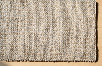 Tapis d'intérieur HARI ENTERPRISES HE419 fait main en laine tressée épaisse à poils ras, tapis de luxe moderne tissé à la main, couleur neutre