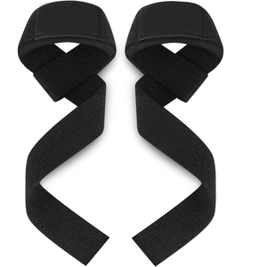 Non Slip Adjustable Unisex Portable Cotton Lifting Straps with Soft Padding for <b>Strength</b> <b>Training</b> and Deadlifting - Product Image 1