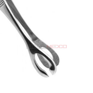 Forester Classic 18cm Pinzas Reutilizables de Acero Inoxidable Plateado para Joyería de Ombligo con Ranura de Apertura de Bloqueo y Empuñadura de Esponja - Product Image 5