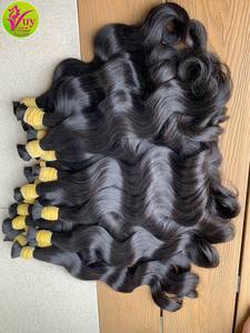 Extensiones de Cabello Humano de Alta Calidad, Cabello Ondulado Natural, Cutícula Alineada, Cabello de Donante, 10-22 Pulgadas - Product Image 6