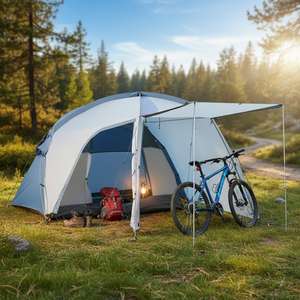 Lightweight Waterproof Outdoor Camping Dome <b>Tent</b> For Family Hiking Travel All Season Use Worldwide Equipment - Product Image 5