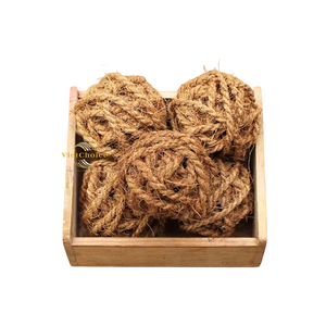 Balle en fibre de coco naturelle, écologique, durable, jouet à mâcher pour chiens et chats - Product Image 4