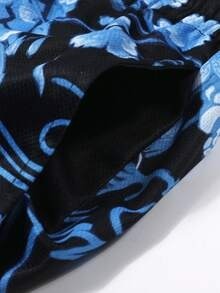 Custom Solid Front Quick Dry Breathable Eco-Friendly 100% Cotton Drawstring Closure Elastic Waistband Double Layer Running Men - Product Image 3