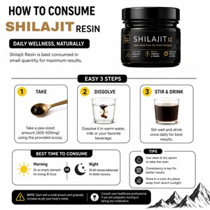 Resina de Shilajit del Himalaya de Marca Privada, Rica en Ácido Fúlvico, Ácido Húmico y Minerales Traza, Shilajit Puro 30g para Hombres y Mujeres - Product Image 4