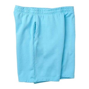 Shorts décontractés pour hommes en toile bleu clair, écologiques, taille mi-haute, couleur unie, tricotés et respirants - Product Image 2