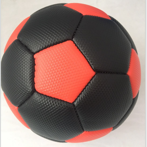 Ballon de football en coton durable, haute performance, de haute qualité, imprimé à rayures colorées, léger, écologique - Product Image 6