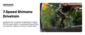 JOKIE HILAND 公路自行车 700C 铝合金车架 双机械碟刹 7速 STI 变速杆 85% SKD 批发自行车 - Product Image 3