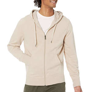 Prix de gros, logo personnalisé, sweat à capuche zippé pour homme, service OEM, sweat à capuche zippé léger pour homme, best-seller - Product Image 6