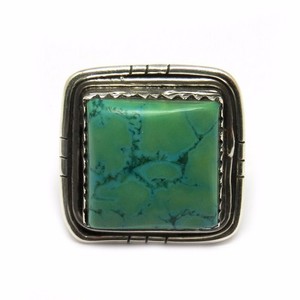 Impresionantes Anillos de Plata de Ley 925 con Turquesa, Estilo Bohemio Cristiano, con Engaste de Bisel, para Boda, Compromiso, Venta al por Mayor - Product Image 2