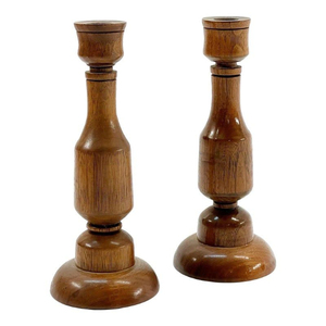 Fancy Wooden <b>Candle</b> Stand Column Shape Natural Color Home Decoration Taper Holder Lighting <b>Candle</b> Taper On Sale - Product Image 6
