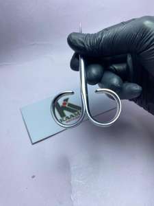 Tijeras Profesionales de Acero Inoxidable Curvas y Afiladas para el Cuidado de las Cutículas, Manicura y Pedicura con Logotipo Personalizado - Product Image 2