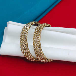 Elegant Austrian <b>Crystal</b> Bangles Set Designer Statement <b>Jewelry</b> Premium Party & Wedding Collection - Product Image 1