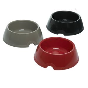 Cuenco grande de metal para comida de mascotas, comedero antideslizante de acero inoxidable para perros y gatos, aplicación de agua, fabricación de cuencos de plástico multicolor para mascotas - Product Image 1