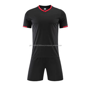 Último Diseño, Mejor Calidad, Uniforme de Fútbol de Manga Corta para Equipos Adultos, Conjunto de Entrenamiento Personalizado, 100% Poliéster, Tela Personalizada - Product Image 4