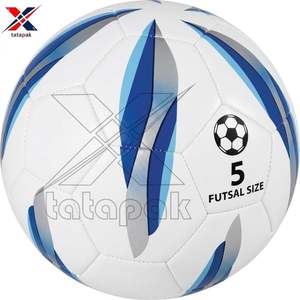 Ballon de football d'extérieur durable et écologique de qualité export avec logo personnalisé, en PU et PVC, taille officielle, unisexe, pour adultes, entraînement - Product Image 3