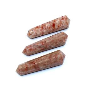 Natural Amethyst Double Terminated Gemstone Healing Crystal <b>Pencil</b> Obelisk Point Wand for Reiki Healing Energy Balancing - Product Image 2