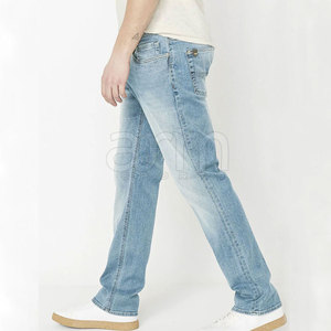 Latest Design OEM Service Men's Pants Comfortable Breathable Premium Quality Washed Jeans Pants For Men - Product Image 4