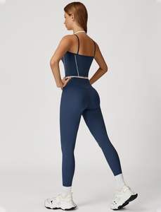 Legging grande taille imprimé étoiles pour femme, pantalon taille élastique, legging de yoga tie-dye étoiles, vente en gros - Product Image 4