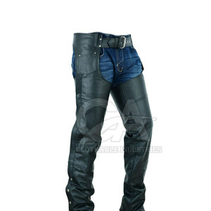 Long Lasting Stable Wear Professional Horseback Training Apparel Outdoor <b>Riding</b> Equipment Classic Brown Black Leather <b>Chaps</b> - Product Image 3