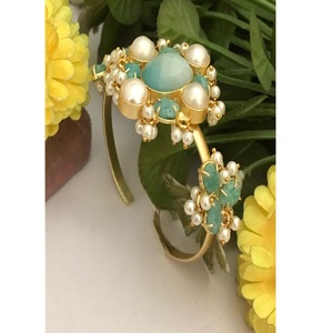 Pulsera de perlas auténticas de primera calidad, diseño antiguo y fusionado, nueva, para fiestas y bodas, para mujeres y niñas. - Product Image 3