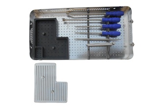 Juego de Instrumentos para Implantes Espinales Ortopédicos de Calidad Premium, Jaula de Titanio PEEK, Kit de Bandeja Quirúrgica, Certificado CE ISO por Pentax - Product Image 3
