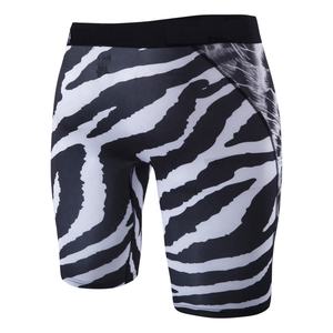 Pantalones cortos deportivos para hombre y mujer, Shorts de compresión con sublimación de León personalizados, elásticos, para entrenamiento y Culturismo - Product Image 2