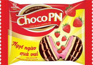 เวเฟอร์เคลือบช็อกโกแลตนุ่มคุณภาพสูง รสสตรอว์เบอร์รีหวาน พร้อมมาร์ชเมลโลว์ อายุการเก็บรักษา 12 เดือน บรรจุภัณฑ์กล่องใหญ่/ถุง 264 กรัม - Product Image 4