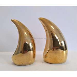 ชุดเกลือและพริกไทยระดับพรีเมี่ยมทองแดงแข็งพร้อมรูปทรงและขนาดที่กำหนดเองเหมาะสำหรับโต๊ะและห้องครัวที่มีสไตล์ - Product Image 3