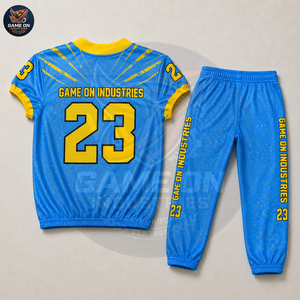 Wholesale Custom Sublimation Football Jersey And Football Pants Breathable Polyester Team Sports Apparel Training Practice Wear - Product Image 4